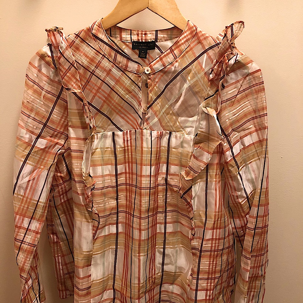 NWT Anthropologie Ruffle Blouse